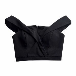 Xtraordinary Asymmetrical Cropped off the shoulder top Juniors Size 5
